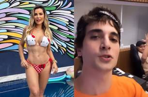 Fiuk deixa comentário em foto de Deolane Bezerra e instiga romance na internet (Foto: Reprodução) Fiuk deixa comentário em foto de Deolane Bezerra e instiga romance na internet (Foto: Reprodução)