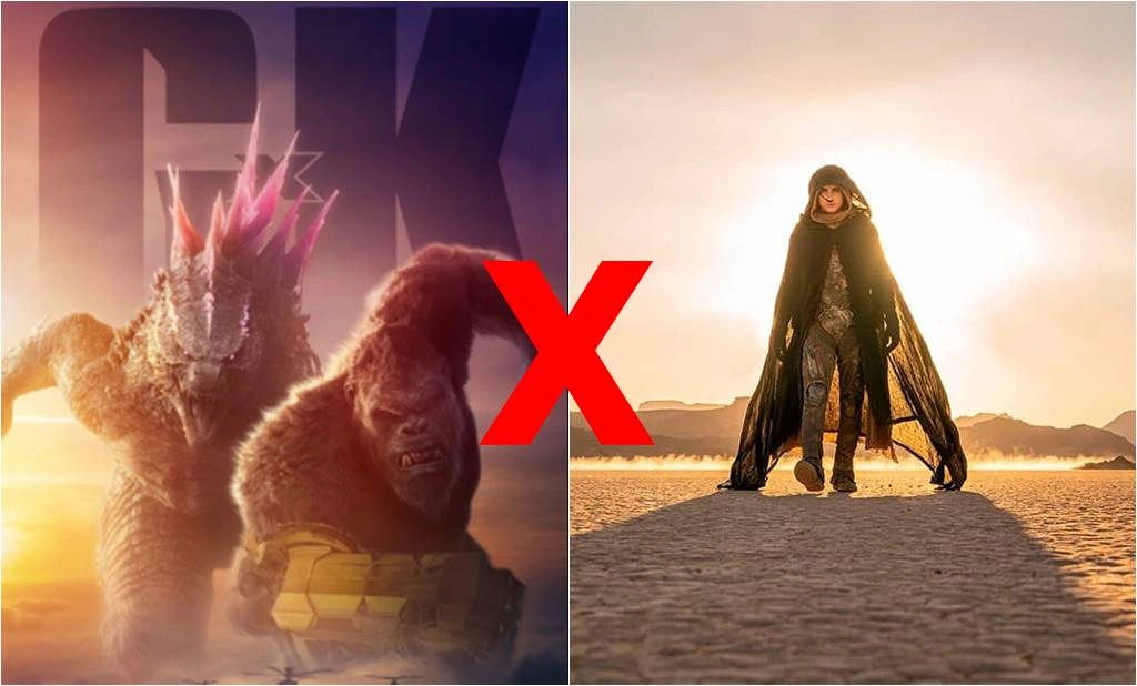 Godzilla e Kong X Duna 2