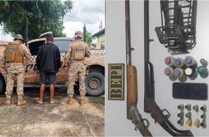 Homem é preso (Foto: Reprodução)