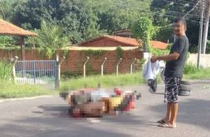 Homem supostamente embriagado morre após perder controle de moto e cair em Teresina (Foto: Reprodução) Homem supostamente embriagado morre após perder controle de moto e cair em Teresina (Foto: Reprodução)