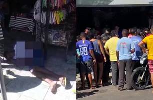 Homem suspeito de assaltos é baleado por policial à paisana na rodoviária de Timon (Foto: Reprodução) Homem suspeito de assaltos é baleado por policial à paisana na rodoviária de Timon (Foto: Reprodução)