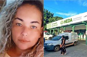 Mulher morre no hospital (Foto: Reprodução) Mulher morre no hospital (Foto: Reprodução)