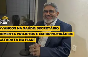 O secretário da Saúde, Antônio Luiz, concedeu uma entrevista exclusiva para o Conecta Piauí e informou sobre os projetos iniciados na área da saúde e sobre o maior mutirão de cirurgias de catarata realizadas no Piauí. (Foto: Reprodução) O secretário da Saúde, Antônio Luiz, concedeu uma entrevista exclusiva para o Conecta Piauí e informou sobre os projetos iniciados na área da saúde e sobre o maior mutirão de cirurgias de catarata realizadas no Piauí. (Foto: Reprodução)