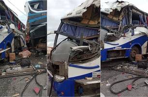 Ônibus que bateu e deixou 14 feridos saiu de Castelo do Piauí com destino a SP (Foto: Reprodução) Ônibus que bateu e deixou 14 feridos saiu de Castelo do Piauí com destino a SP (Foto: Reprodução)