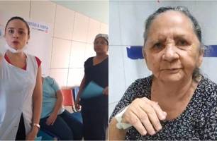 Pacientes e funcionários denunciam calor e superlotação em hospital de Teresina (Foto: Reprodução) Pacientes e funcionários denunciam calor e superlotação em hospital de Teresina (Foto: Reprodução)