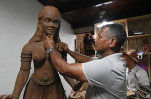 Piauí terá a primeira imagem de Iemanjá negra neste domingo (14) (Foto: Reprodução) Piauí terá a primeira imagem de Iemanjá negra neste domingo (14) (Foto: Reprodução)