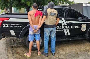 Polícia Civil realiza prisão por roubo na zona norte de Teresina (Foto: Reprodução) Polícia Civil realiza prisão por roubo na zona norte de Teresina (Foto: Reprodução)