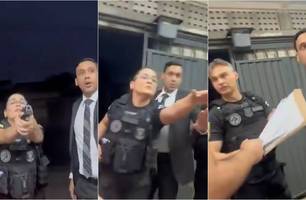 Polícia invade casa errada (Foto: Reprodução)