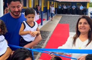 Prefeitura de Luís Correia inaugura reforma da Escola Raimundo Domingos de Sousa (Foto: Reprodução) Prefeitura de Luís Correia inaugura reforma da Escola Raimundo Domingos de Sousa (Foto: Reprodução)