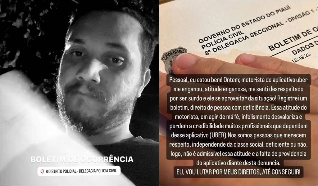 Realizou um Boletim de Ocorrências