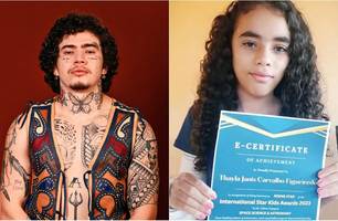 Whindersson convidou estudante piauiense para testar telescópio (Foto: Reprodução) Whindersson convidou estudante piauiense para testar telescópio (Foto: Reprodução)