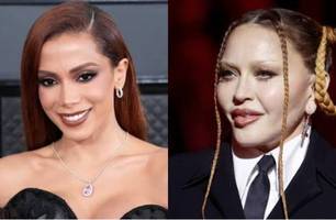 Anitta participa de show de Madonna (Foto: Colagem) Anitta participa de show de Madonna (Foto: Colagem)