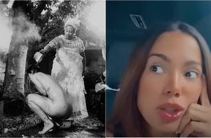 Anitta perdeu cerca de 200 mil seguidores após publicar foto nua em terreiro de candomblé (Foto: Reprodução) Anitta perdeu cerca de 200 mil seguidores após publicar foto nua em terreiro de candomblé (Foto: Reprodução)