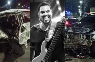 Baixista morreu em acidente durante fuga de bandidos em Teresina, diz IML (Foto: Reprodução) Baixista morreu em acidente durante fuga de bandidos em Teresina, diz IML (Foto: Reprodução)