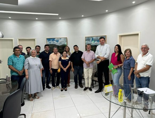Bispo da diocese de Campo Maior e prefeito Joãozinho Felix