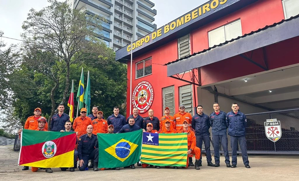 Bombeiros do Piauí enviados ao Rio Grande do Sul