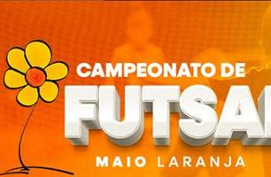 Campeonato Futsal Maio Laranja (Foto: Reprodução) Campeonato Futsal Maio Laranja (Foto: Reprodução)