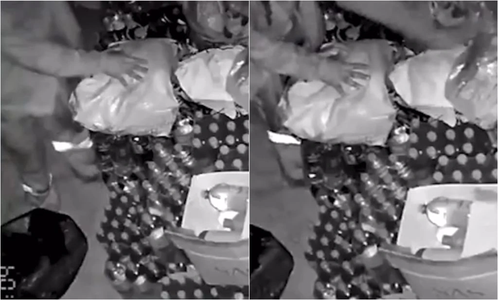 Casal é flagrado furtando igreja