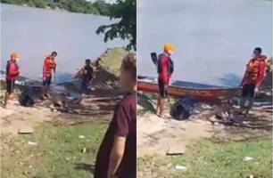 Corpo é encontrado no rio Parnaíba (Foto: Reprodução)