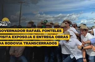 Governador inaugura pavimentação da Transcerrados e outras obras no Sul do Piauí (Foto: Conecta Piauí) Governador inaugura pavimentação da Transcerrados e outras obras no Sul do Piauí (Foto: Conecta Piauí)