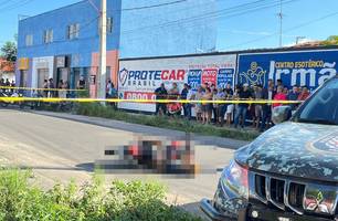 Homem é executado enquanto conduzia motocicleta na zona Leste de Teresina (Foto: Conecta Piauí) Homem é executado enquanto conduzia motocicleta na zona Leste de Teresina (Foto: Conecta Piauí)