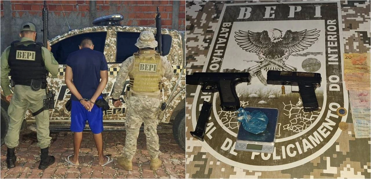 Homem é preso em Teresina