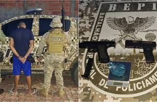 Homem é preso em Teresina (Foto: Reprodução) Homem é preso em Teresina (Foto: Reprodução)