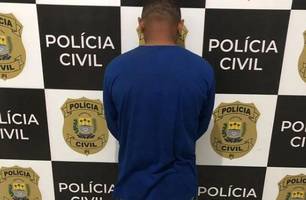 Homem é preso suspeito de fornecer bebida alcoólica e estuprar afilhada de 13 anos no Piauí (Foto: Reprodução - PC) Homem é preso suspeito de fornecer bebida alcoólica e estuprar afilhada de 13 anos no Piauí (Foto: Reprodução - PC)