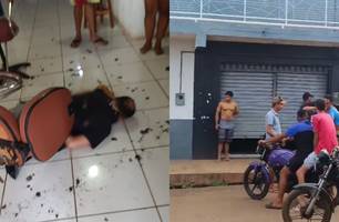 Homem foi morto a tiros em barbearia em Picos (Foto: Reprodução) Homem foi morto a tiros em barbearia em Picos (Foto: Reprodução)