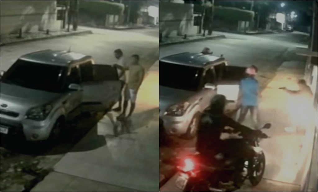 Homem reage a assalto e atinge três criminosos