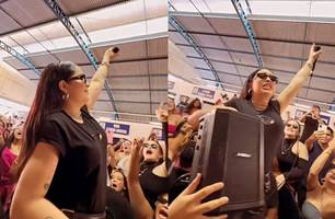 Mari Fernandez surpreende fãs com 'pós-show' no mercado da Piçarreira em Teresina (Foto: Reprodução/Instagram) Mari Fernandez surpreende fãs com 'pós-show' no mercado da Piçarreira em Teresina (Foto: Reprodução/Instagram)