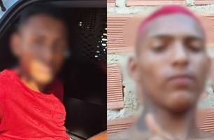 Menor de idade suspeito de homicídio é apreendido pela polícia em Demerval Lobão (Foto: Reprodução)