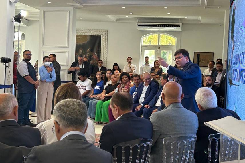 Ministro André de Paula e Rafael Fonteles lançam Jovem Cientista da Pesca Ministro André de Paula e Rafael Fonteles lançam Jovem Cientista da Pesca