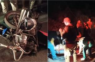 Mulher morre e criança fica ferida em Pedro II (Foto: Reprodução) Mulher morre e criança fica ferida em Pedro II (Foto: Reprodução)