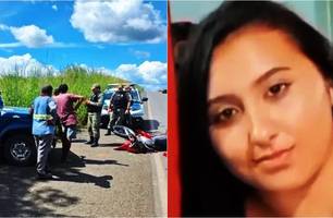 Mulher morre em acidente de moto no Piauí (Foto: Reprodução) Mulher morre em acidente de moto no Piauí (Foto: Reprodução)