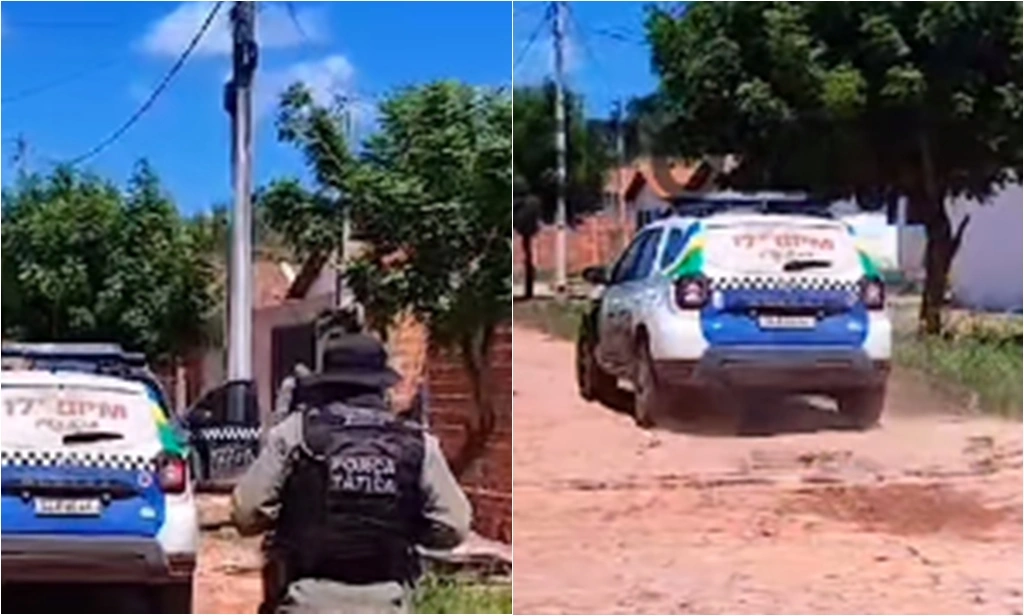 Polícia Militar faz cerco para prender criminoso em Demerval Lobão