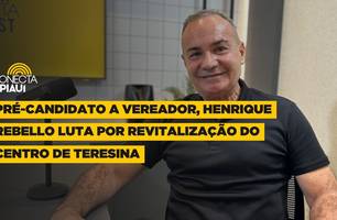 Pré-candidato Henrique Rebello luta por revitalização do Centro de Teresina (Foto: Conecta Piauí) Pré-candidato Henrique Rebello luta por revitalização do Centro de Teresina (Foto: Conecta Piauí)