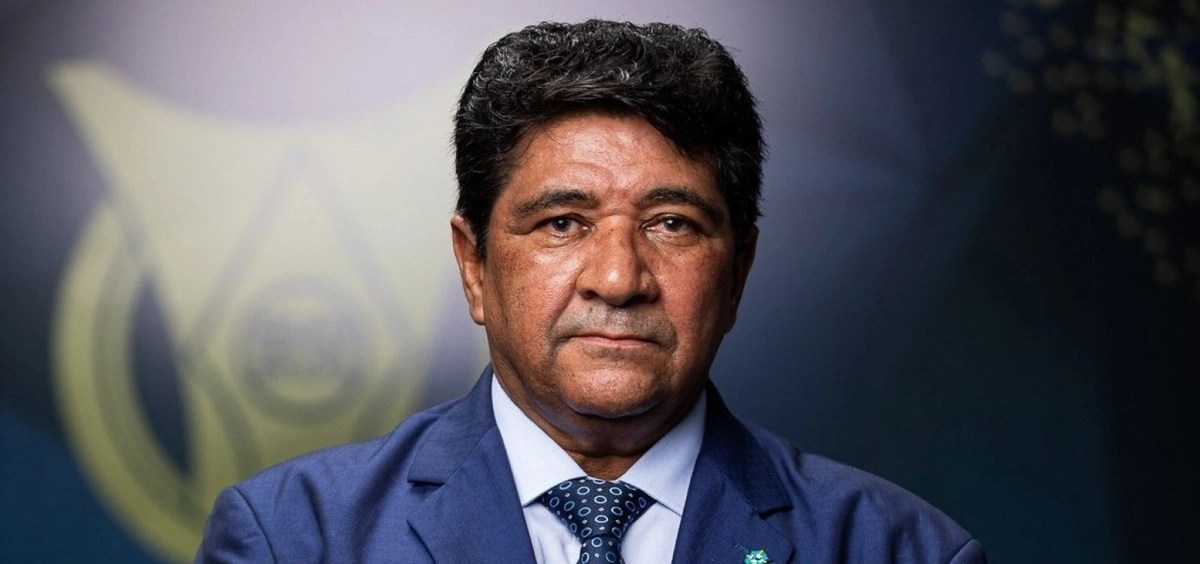 Presidente do Confederação Brasileira de Futebol (CBF), Ednaldo Rodrigues