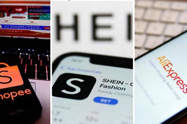 Shopee, Shein e Aliexpress