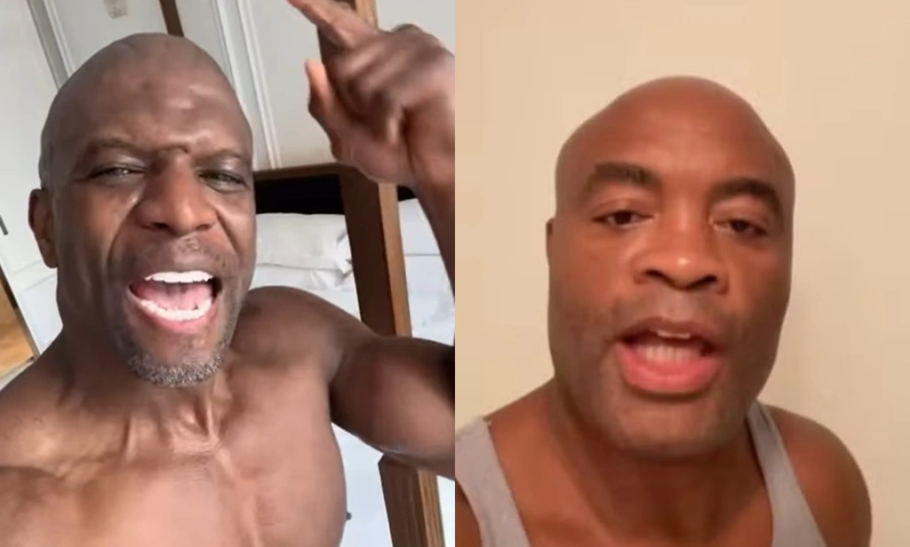 Terry Crews e Anderson Silva