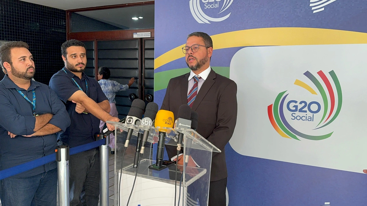 Thiago Lima, coordenador da Força-Tarefa para Aliança Global contra a Fome e a Pobreza pela trilha de Finanças do G20