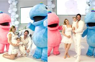 Viih Tube e Eliezer anunciam sexo do segundo filho (Foto: Reprodução)