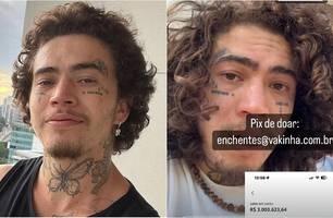 Whindersson arrecada R$ 3 milhões em campanha beneficente (Foto: Reprodução) Whindersson arrecada R$ 3 milhões em campanha beneficente (Foto: Reprodução)