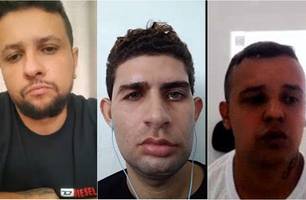 Bruno Gonçalves Sousa, Kaique Cesar Aparecido dos Santos e James Pereira de Santana, respectivamente (Foto: Reprodução) Bruno Gonçalves Sousa, Kaique Cesar Aparecido dos Santos e James Pereira de Santana, respectivamente (Foto: Reprodução)