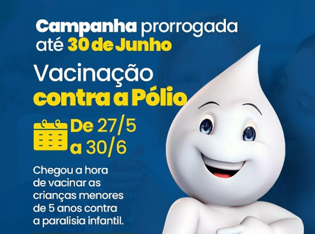Campanha de Vacinação contra a Poliomielite no município de Campo Maior