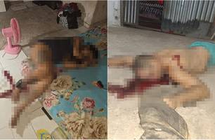 Casal foi assassinado a tiros dentro da propria casa na zona Norte de Teresina (Foto: Reprodução) Casal foi assassinado a tiros dentro da propria casa na zona Norte de Teresina (Foto: Reprodução)