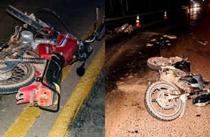 Colisão entre duas motos deixa três feridos na BR-343 em Altos (Foto: Reprodução / Tribuna em Foco) Colisão entre duas motos deixa três feridos na BR-343 em Altos (Foto: Reprodução / Tribuna em Foco)