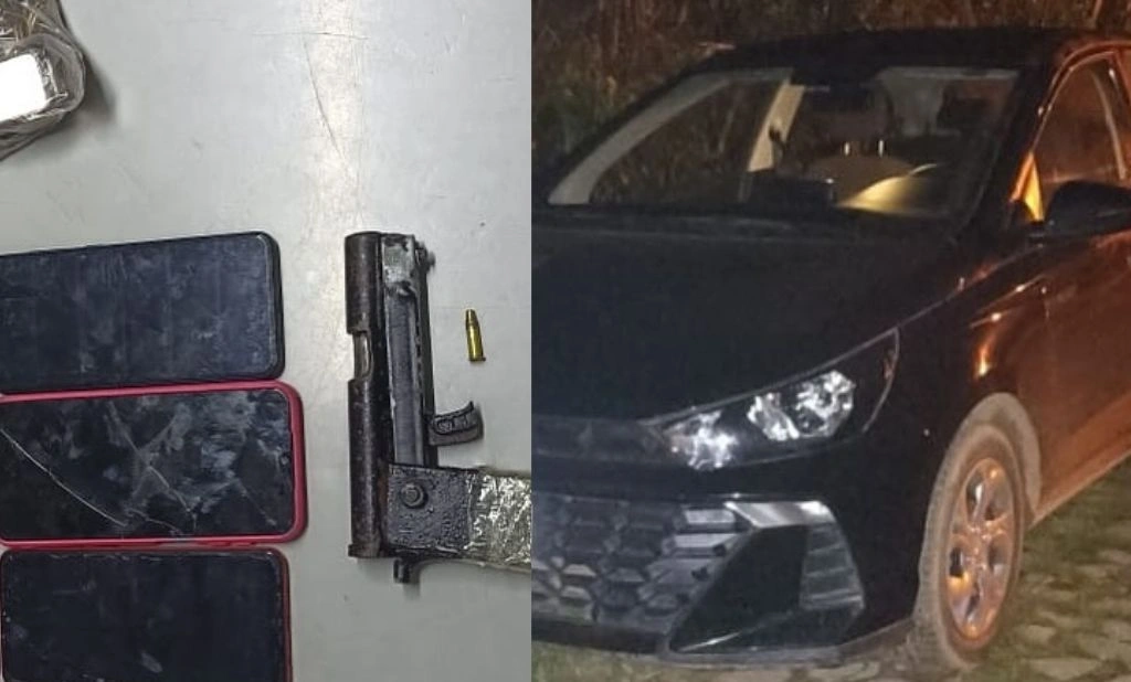 Dois casais são presos em flagrante na zona Rural de União