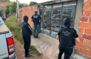 DRFV cumpre mandados de busca e apreensão (Foto: Reprodução) DRFV cumpre mandados de busca e apreensão (Foto: Reprodução)