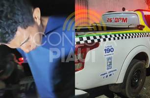 Homem é preso em Teresina após estuprar jovem de 16 anos e quebrar seu celular (Foto: Repórter 12/Conecta Piauí) Homem é preso em Teresina após estuprar jovem de 16 anos e quebrar seu celular (Foto: Repórter 12/Conecta Piauí)
